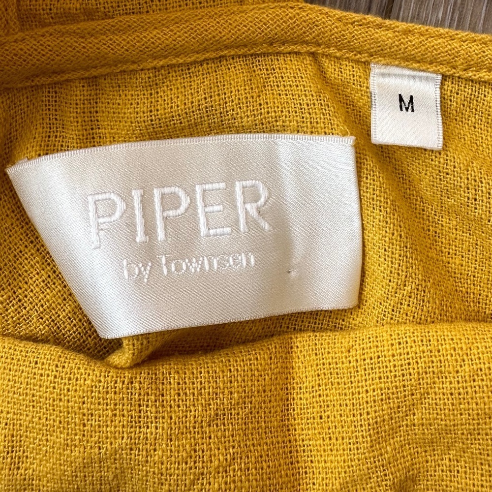 #8)  Piper  100% Cotton embroidered top Size M - Picture 7 of 7